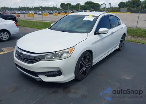 2017 Honda Accord Sport z USA, uszkodzony, nr VIN 1HGCR2F66HA071950